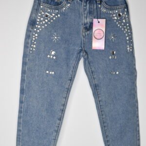 RHINESTONE SUN JEANS