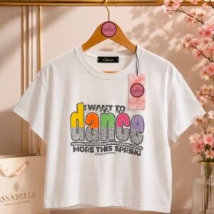 TOP T-SHIRT STRASS DANCE