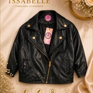 BLACK ECO LEATHER JACKET
