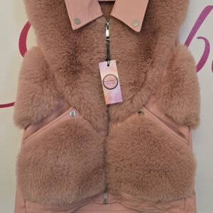 GIRL PINK GILET