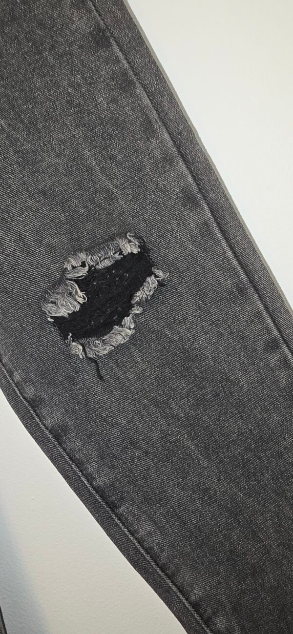 Girl black jeans with heart - Image 5