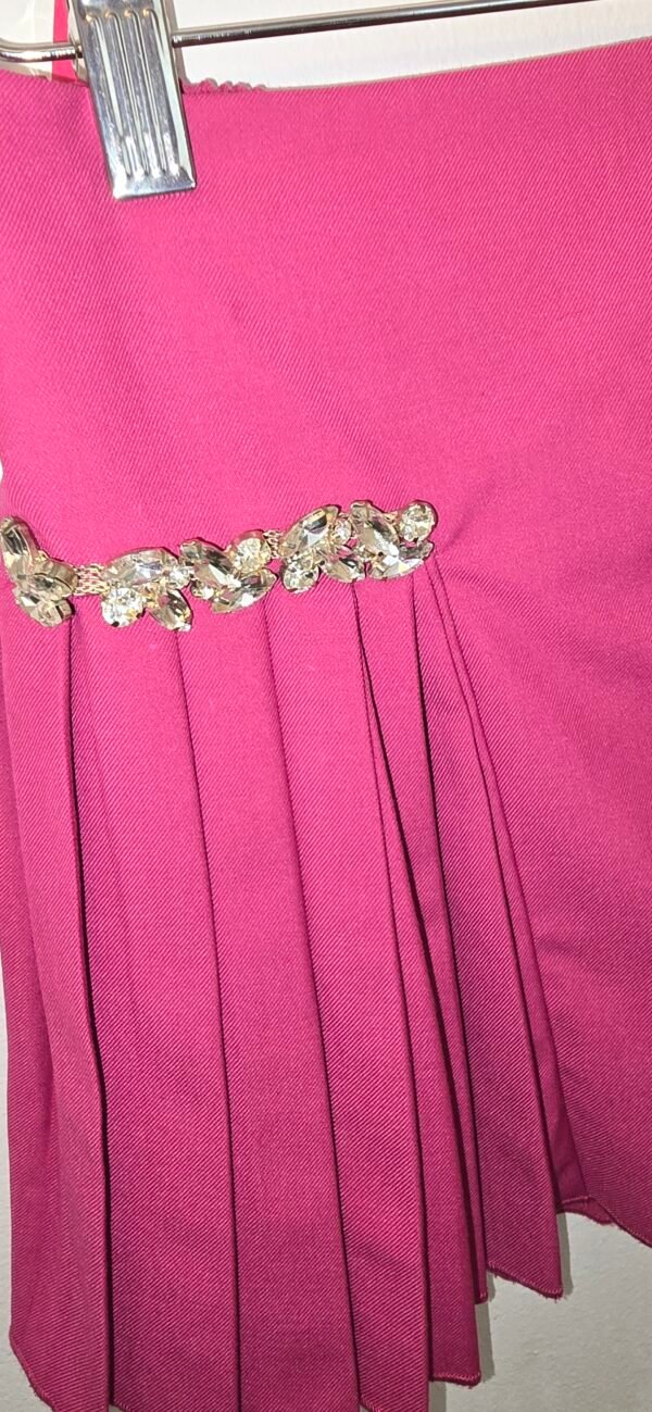 Girl fuchsia Skirt - Image 3