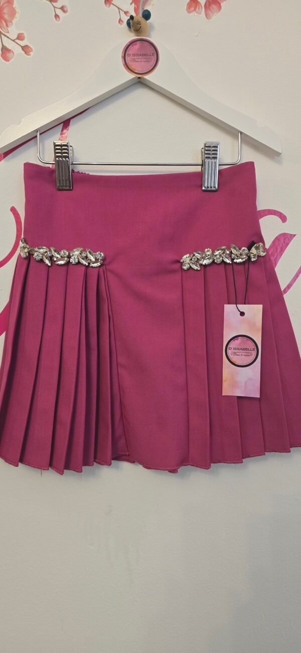 Girl fuchsia Skirt - Image 5