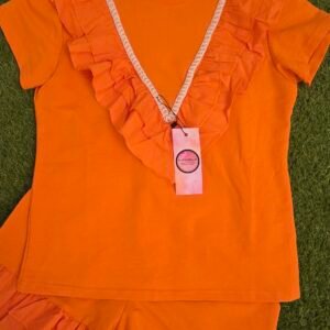 GIRL ORANGE OUTFIT