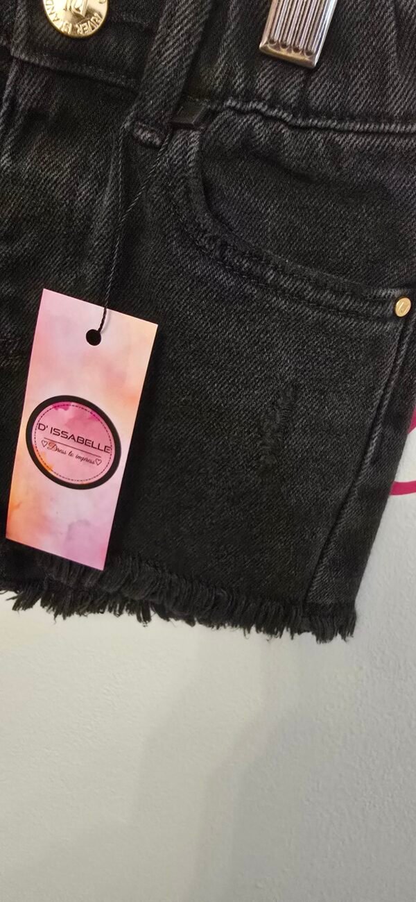 Black shorts jeans - Image 3