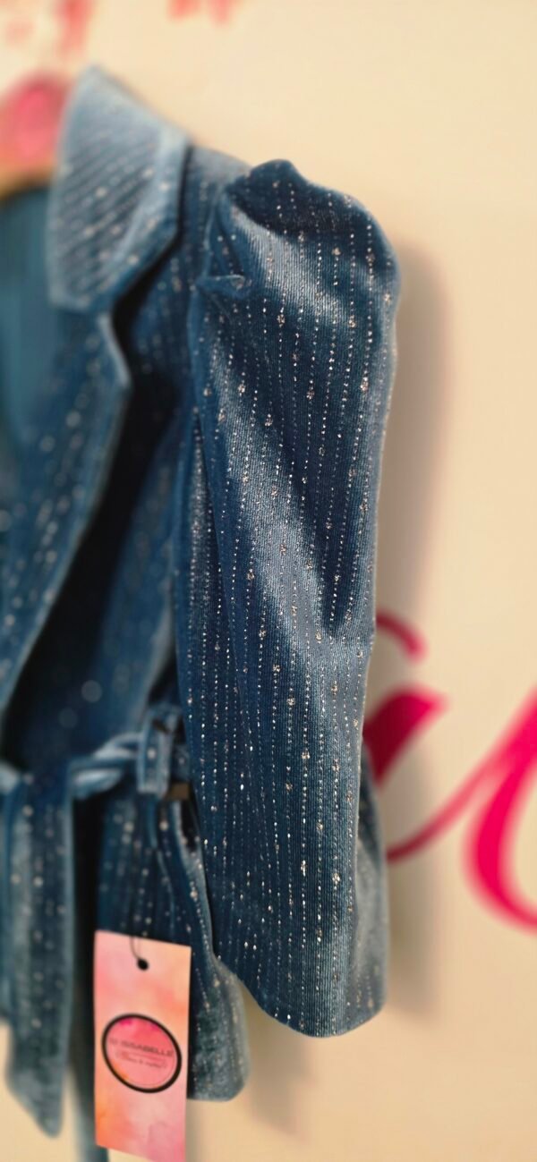 GIRL VELVET BLAZER - Image 4