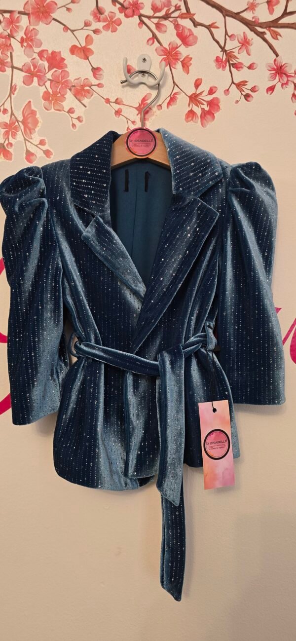 GIRL VELVET BLAZER - Image 5