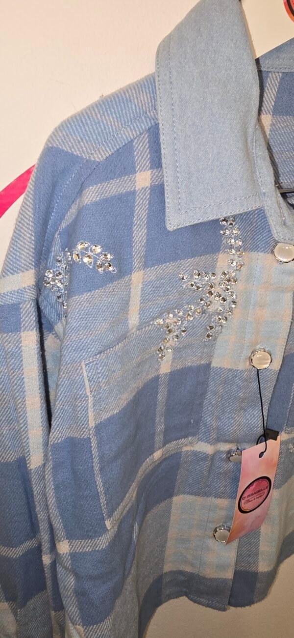 Girl top plaid shirt - Image 5