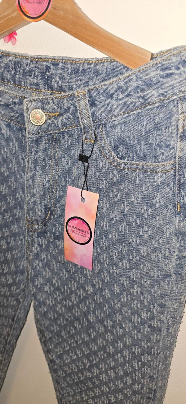 Girl textured jeans - Image 3