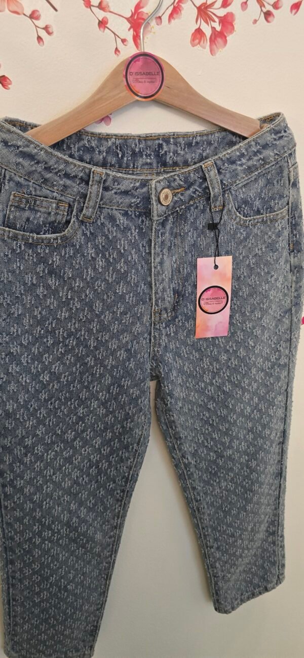 Girl textured jeans - Image 4