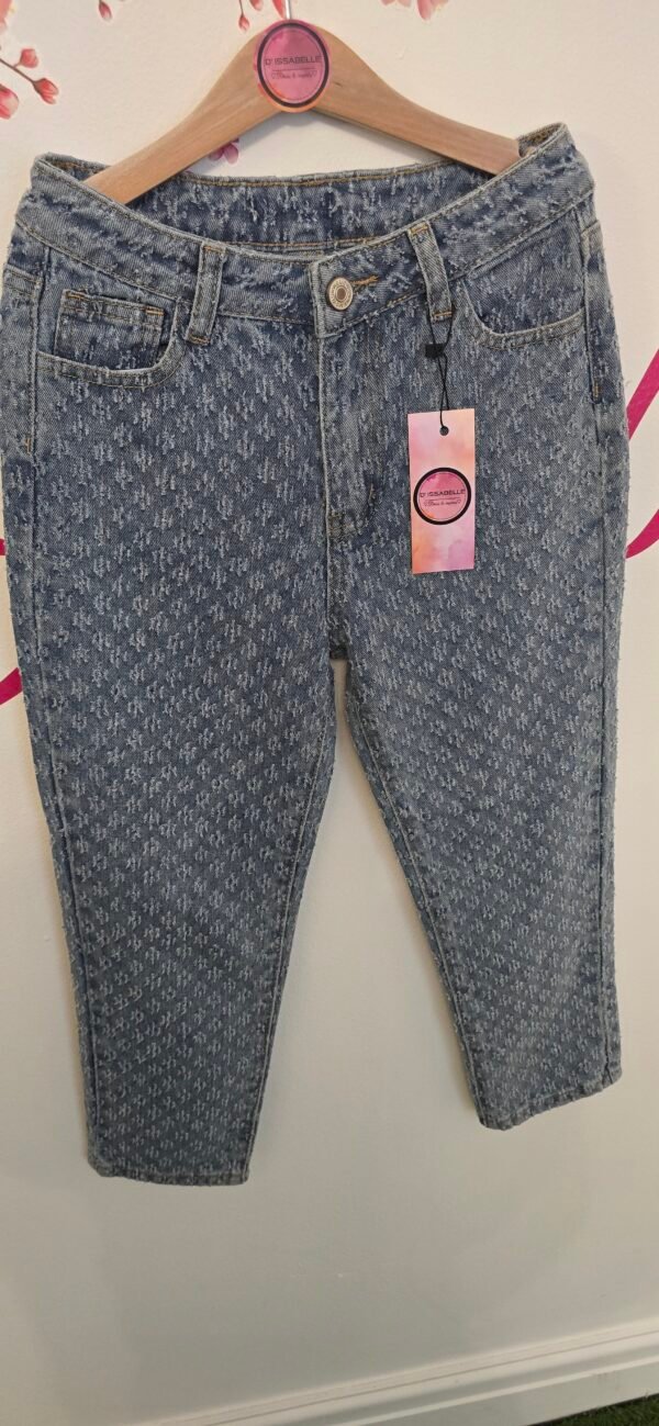 Girl textured jeans - Image 2