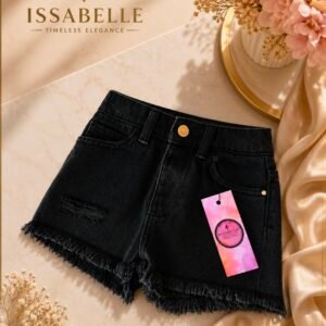 BLACK SHORT JEANS