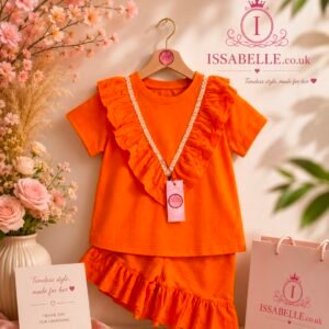 GIRL ORANGE OUTFIT