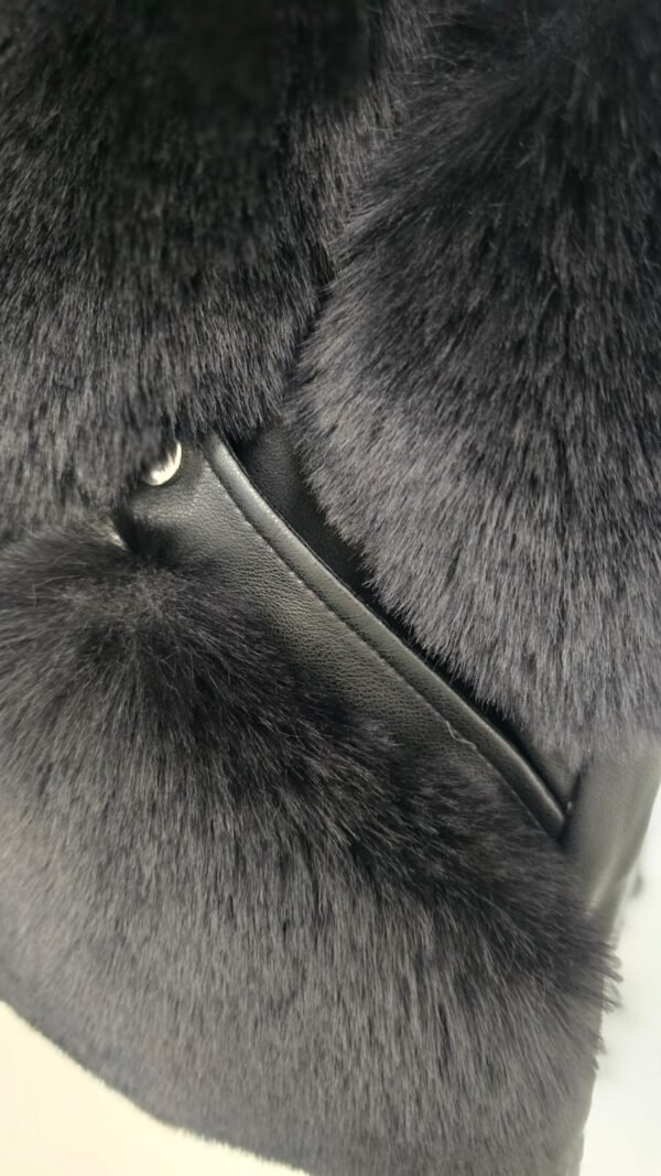 GIRL BLACK GILET - Image 5