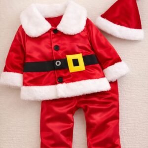 CHRISTMAS OUTFIT 3 PCS YELLOW BELT
