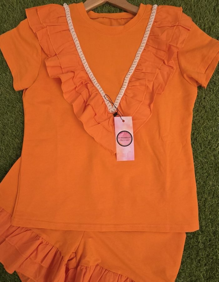 GIRL OUTFIT ORANGE